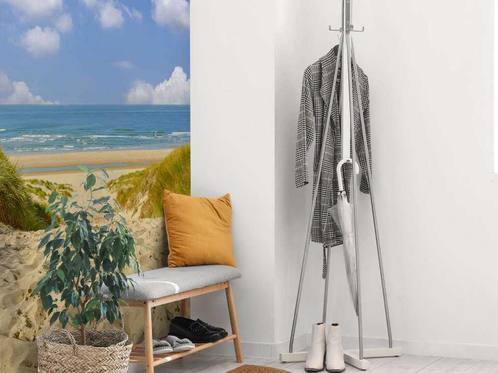 Dostęp do plaży przez wydmy