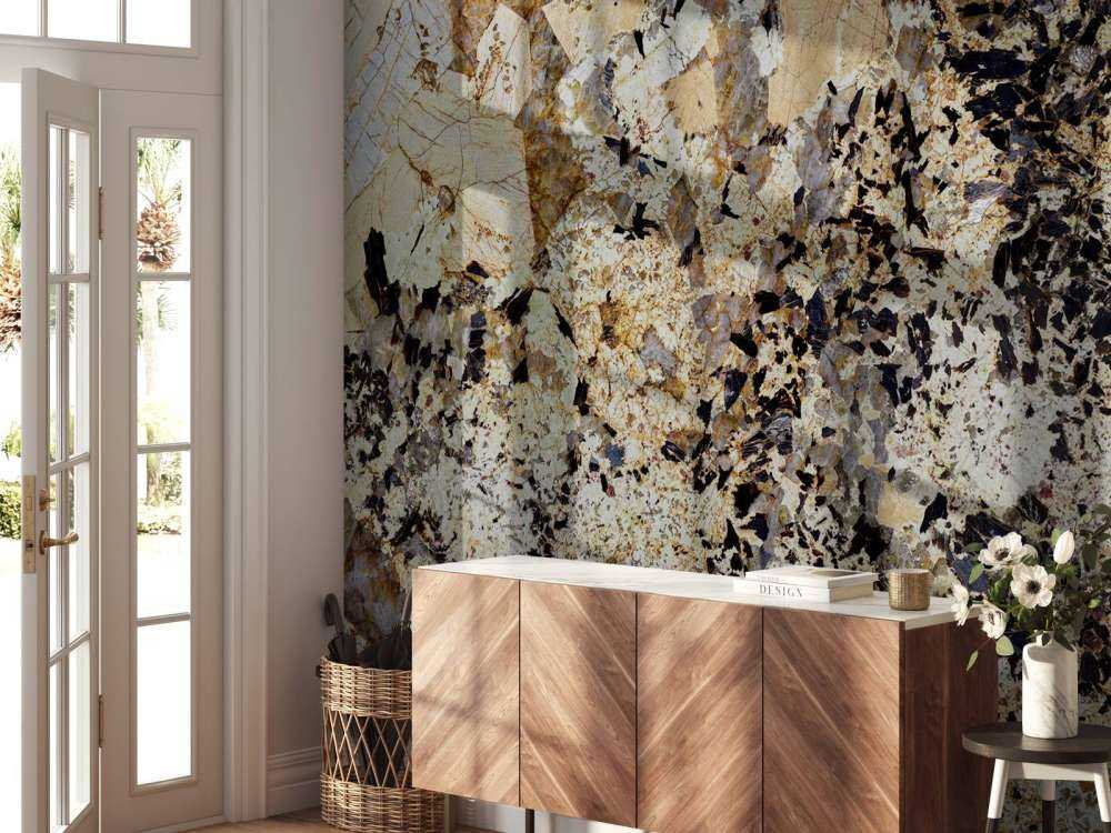 Marmur w kolorze brązowym