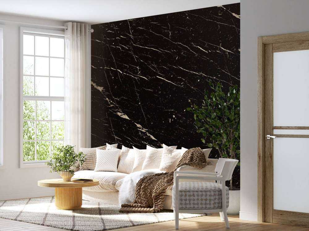 Ciemny marmur z jasną strukturą