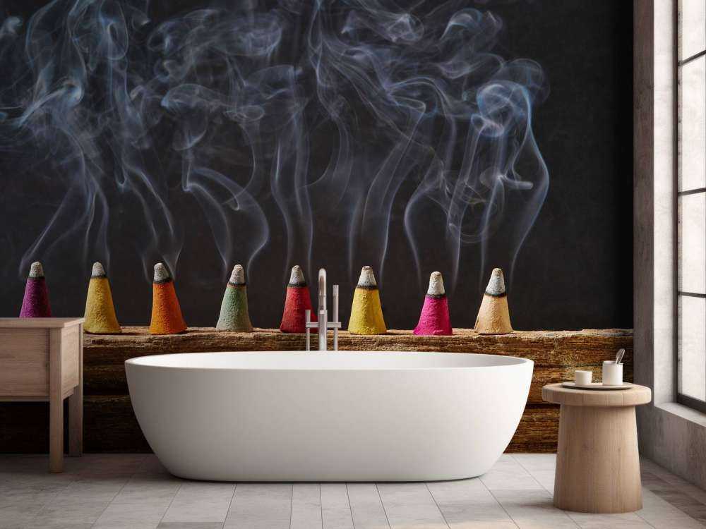 Kolorowe patyczki do kadzideł