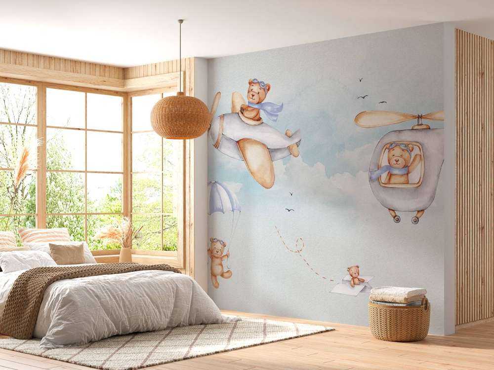 Niedźwiedzie w błękicie nieba