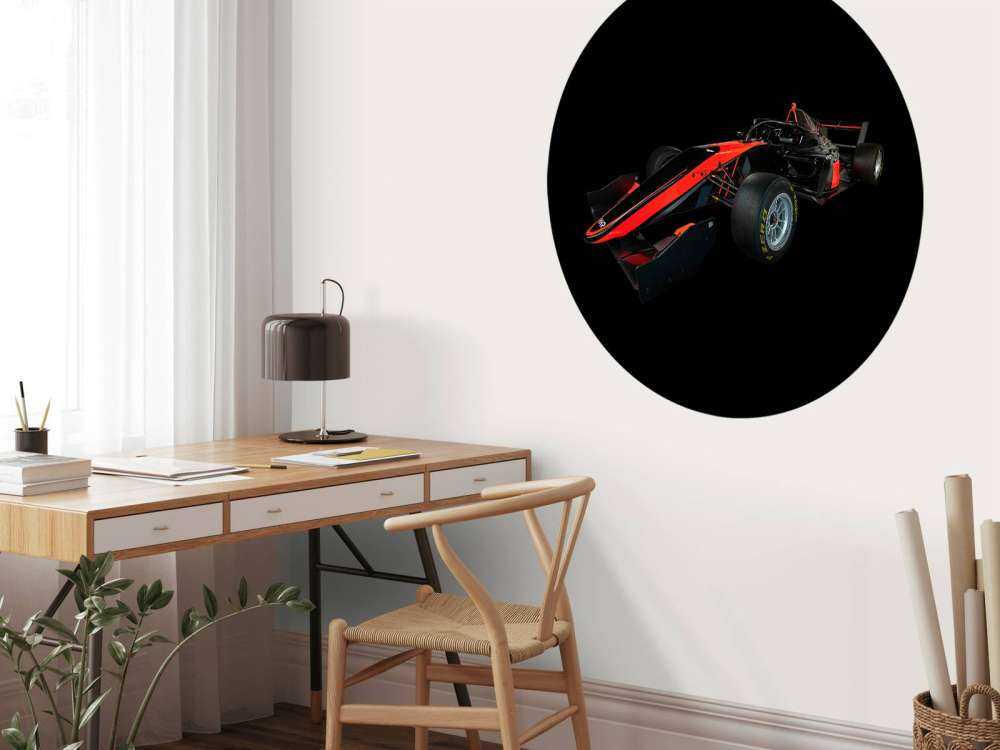 Formula 3 - Left front view - dark