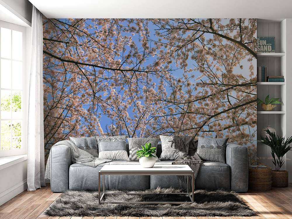 Kwitnące gałęzie w kwiatach