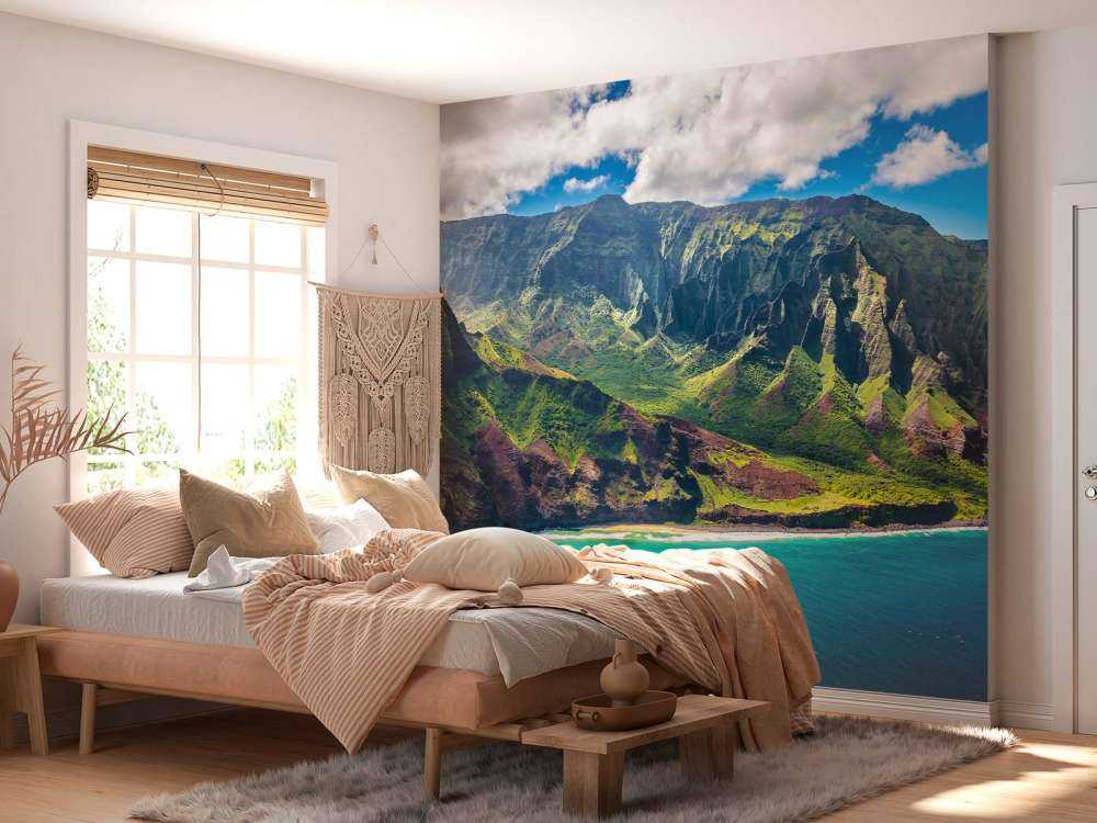 Góry wzdłuż wybrzeża