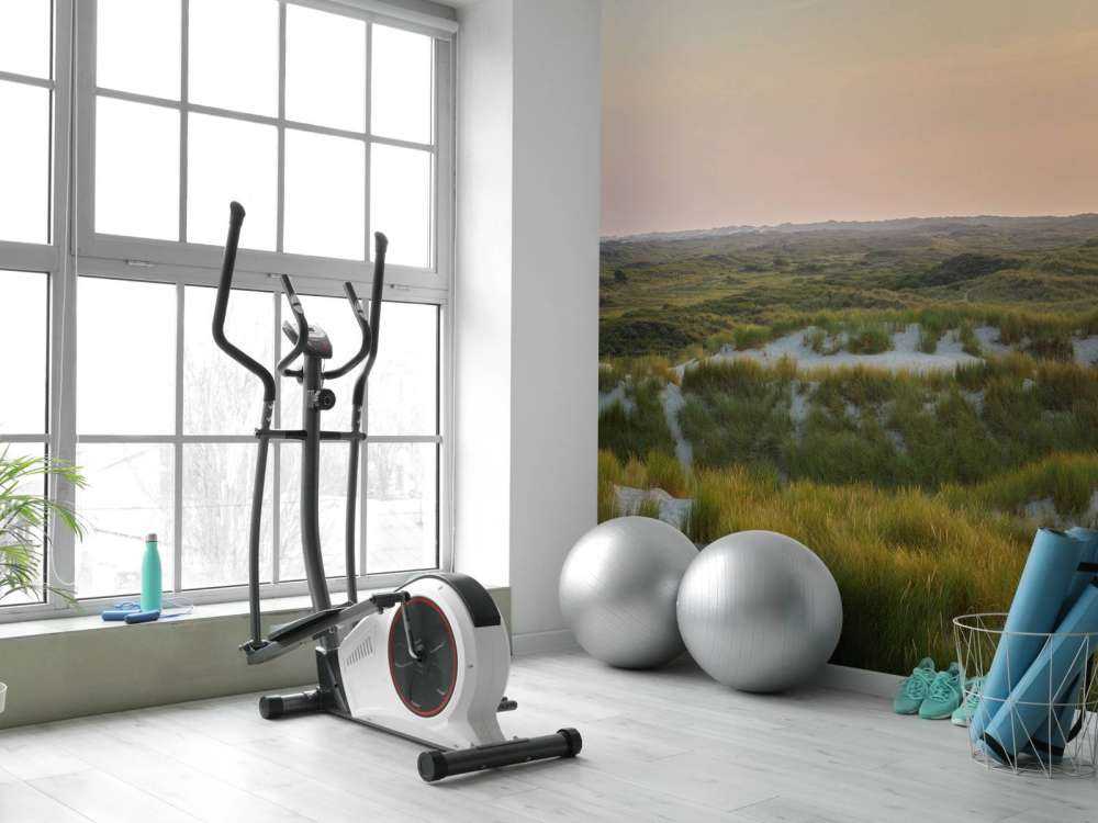 Zachód słońca na wydmach