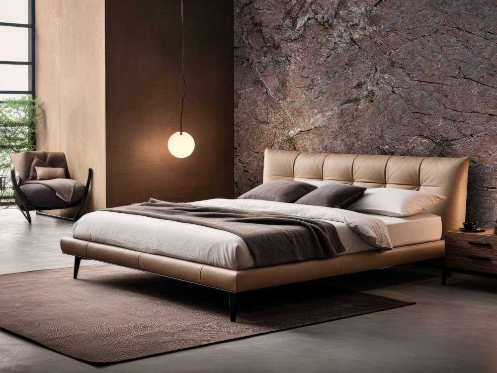 Szczegółowa skała z drzewami