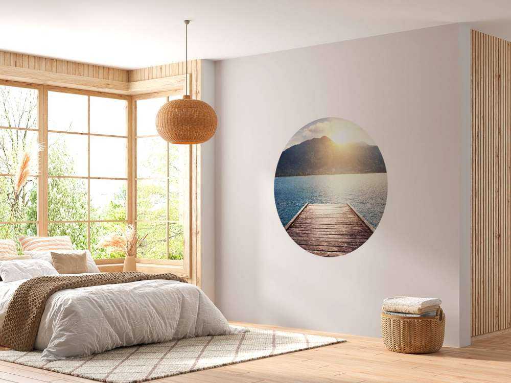 Rusztowanie do jeziora