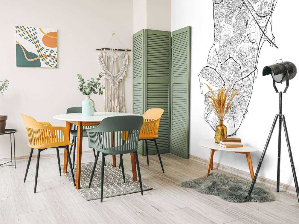 Mapa Amersfoort, biała