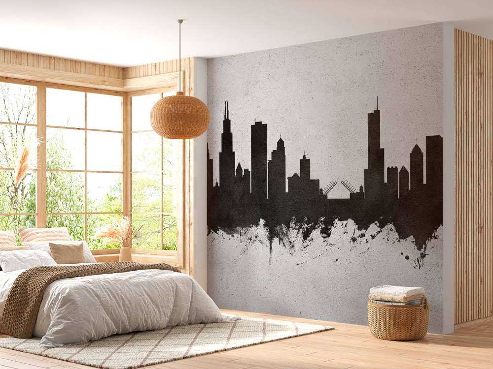 Akwarela panorama, Chicago