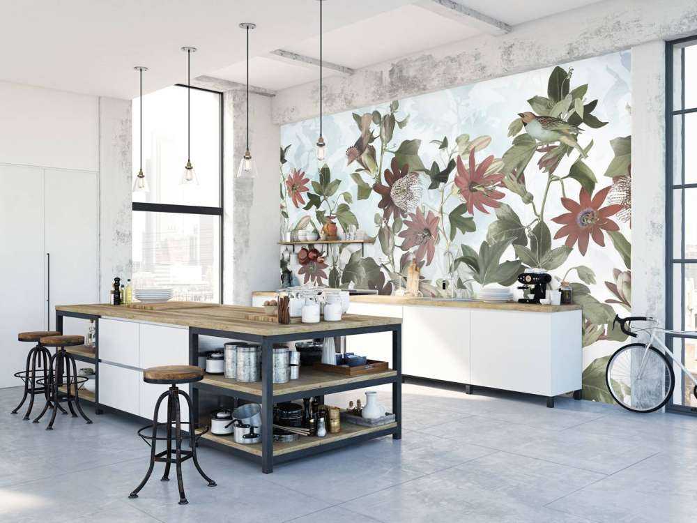 Siedem ptaków w zaczarowanym listowiu - miękki niebieski