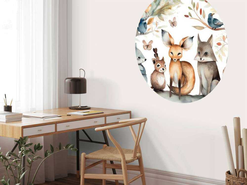 Leśna narracja Zespół akwareli