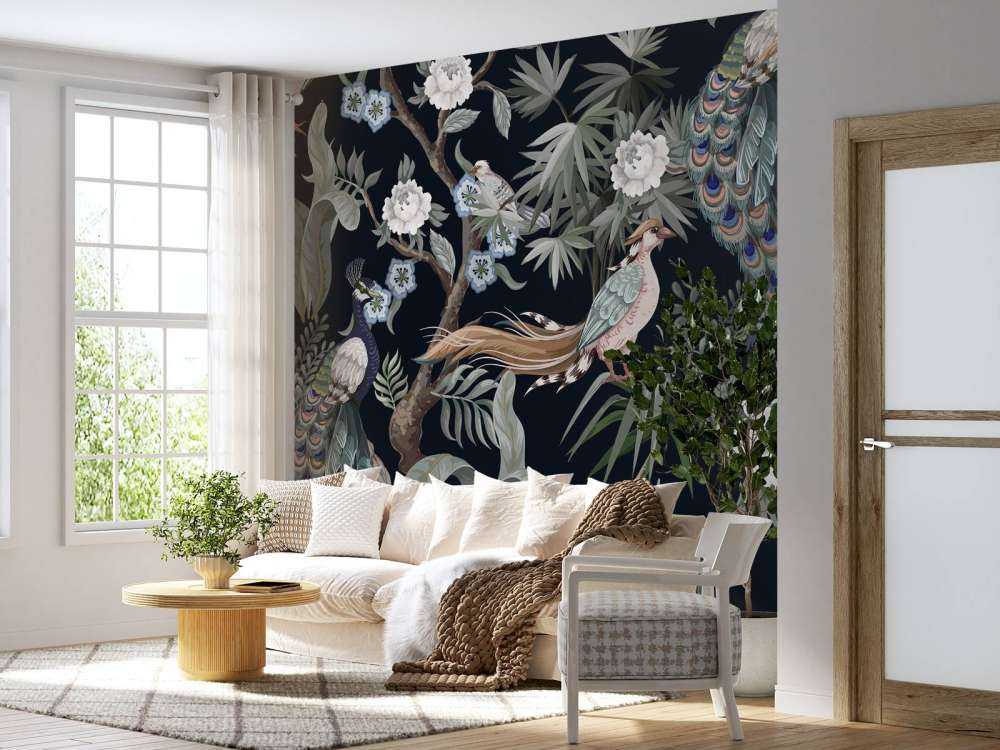 Paw w nocnym rozkwicie