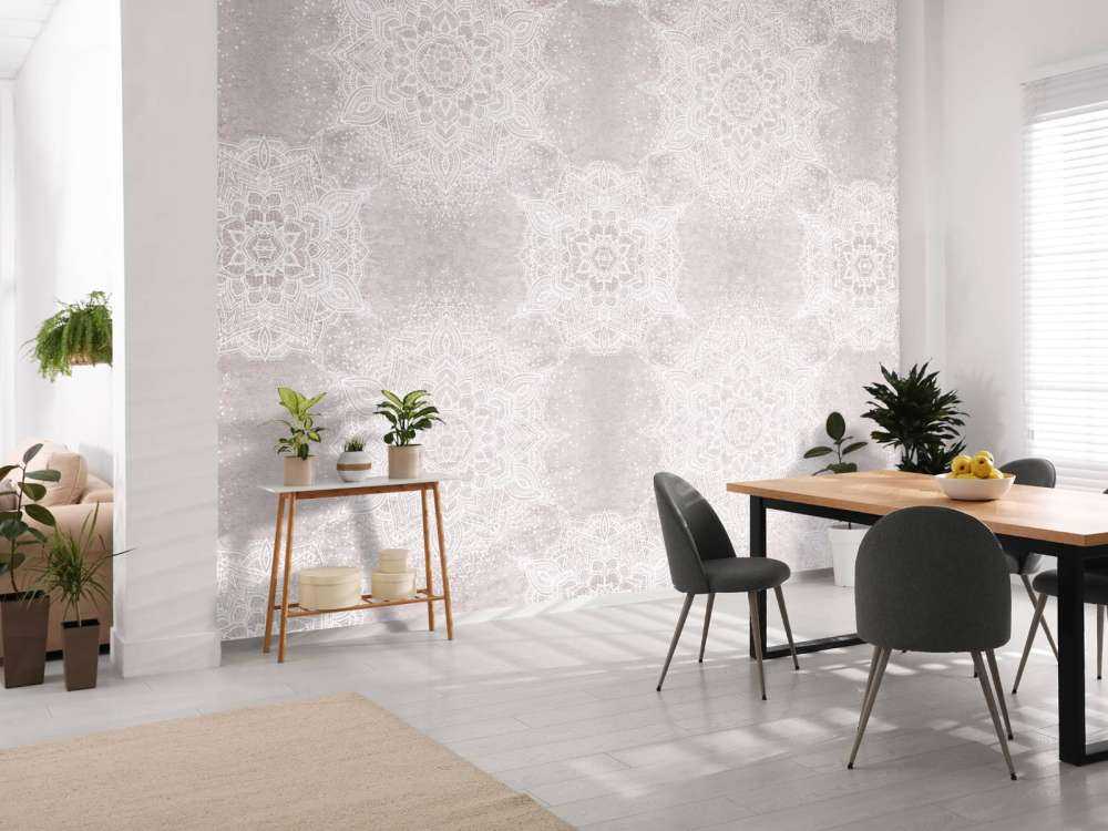 Ibiza vintage mandala_kurzowy róż