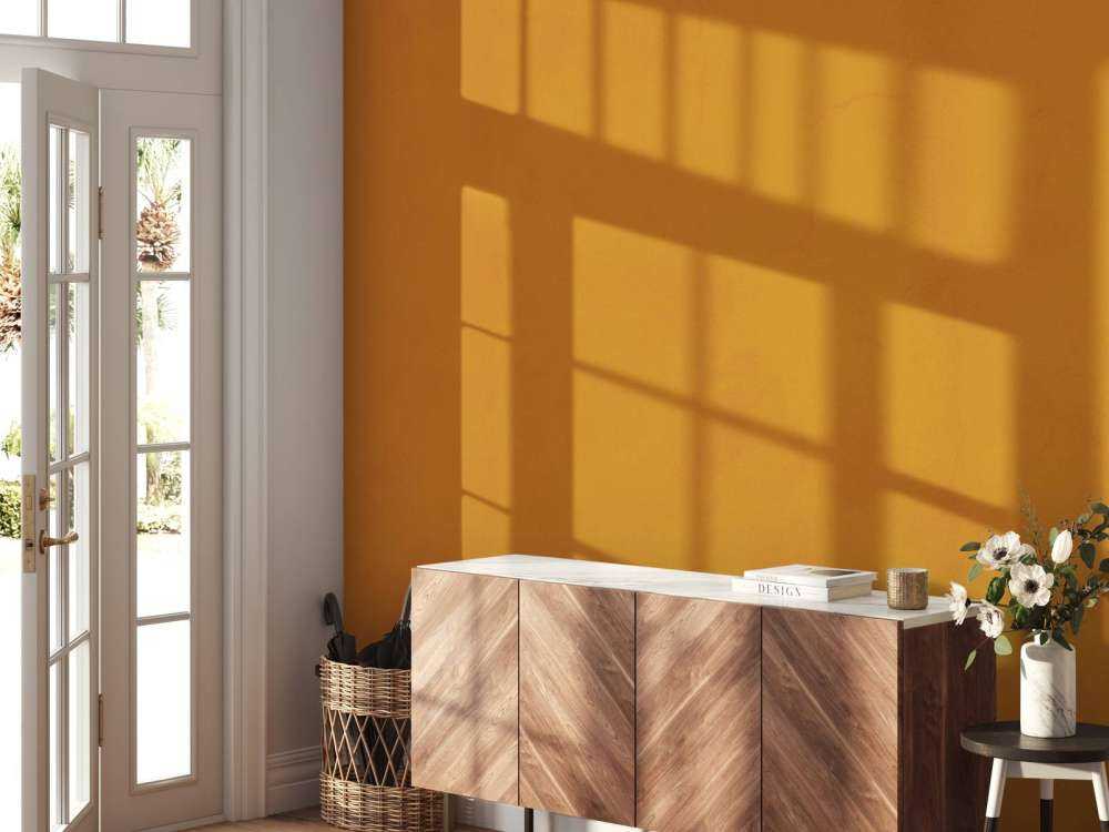 Pomarańczowobrązowy beton