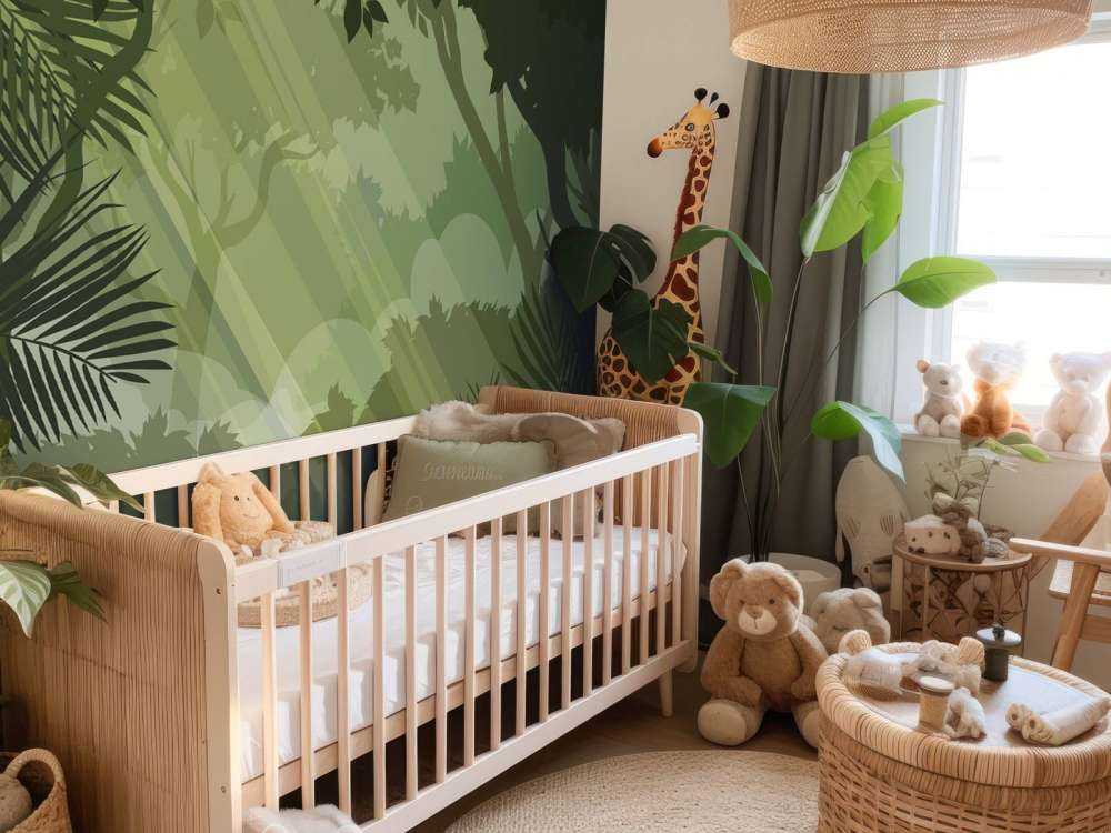 Illustratie groene jungle