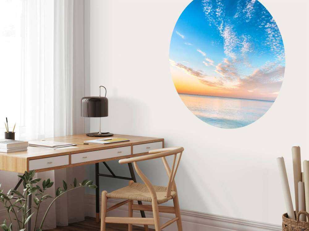 Wschód słońca na plaży