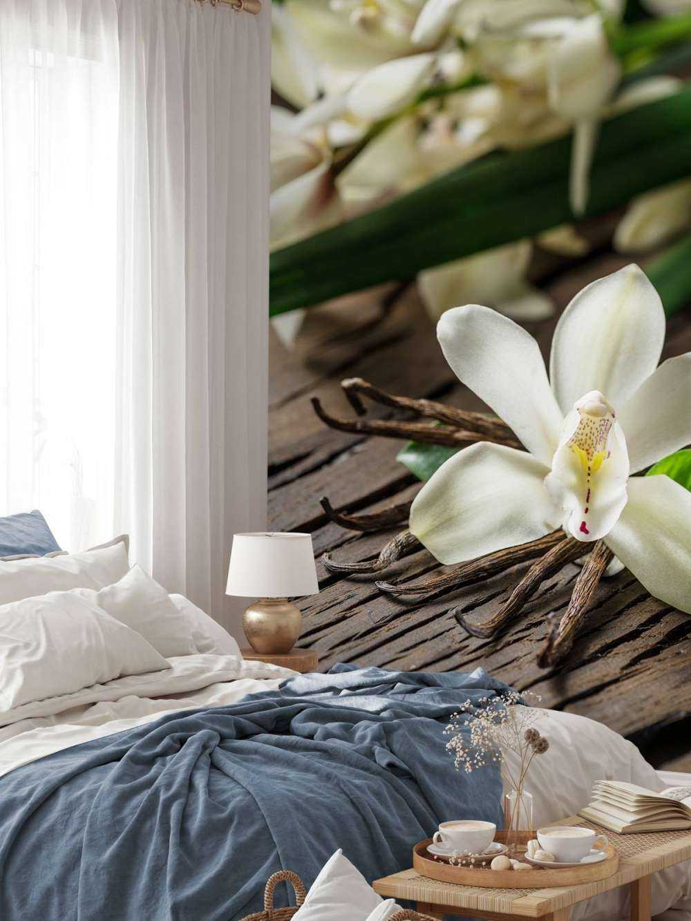 Laski kwiatów i wanilii