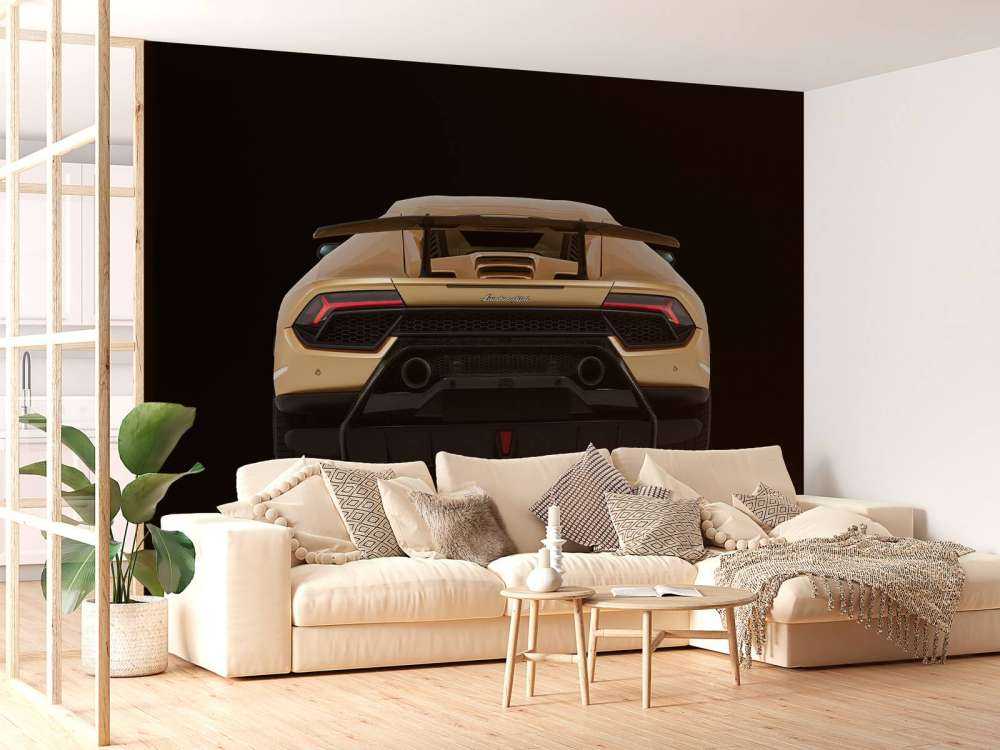 Lamborghini Huracán - Tył, czarny