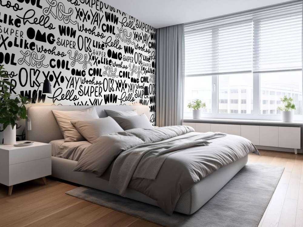 Doodles czarno-białe