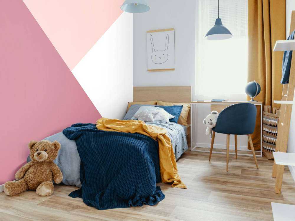 Trójkątów w odcieniach różu