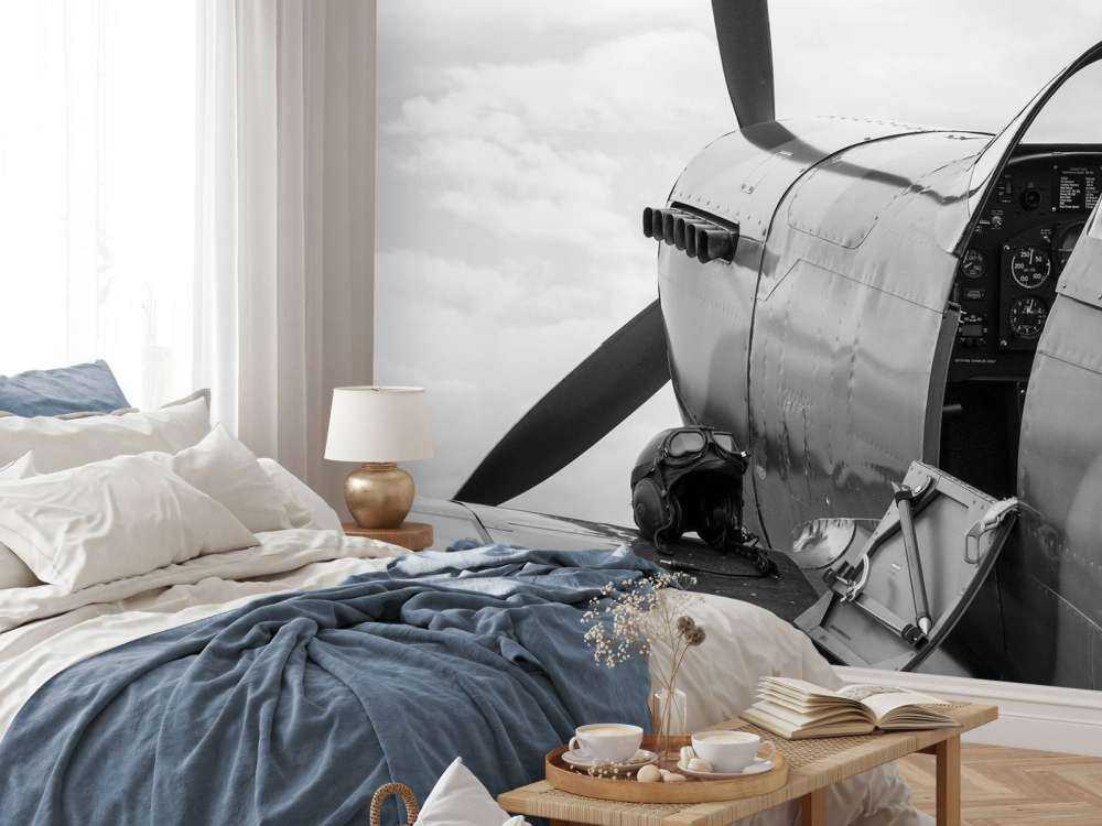 Stary samolot myśliwski