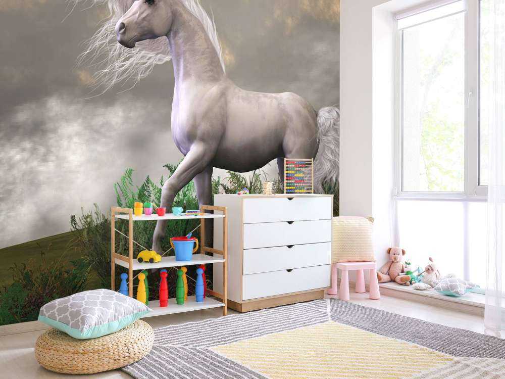 Jednorożec w czasie burzy