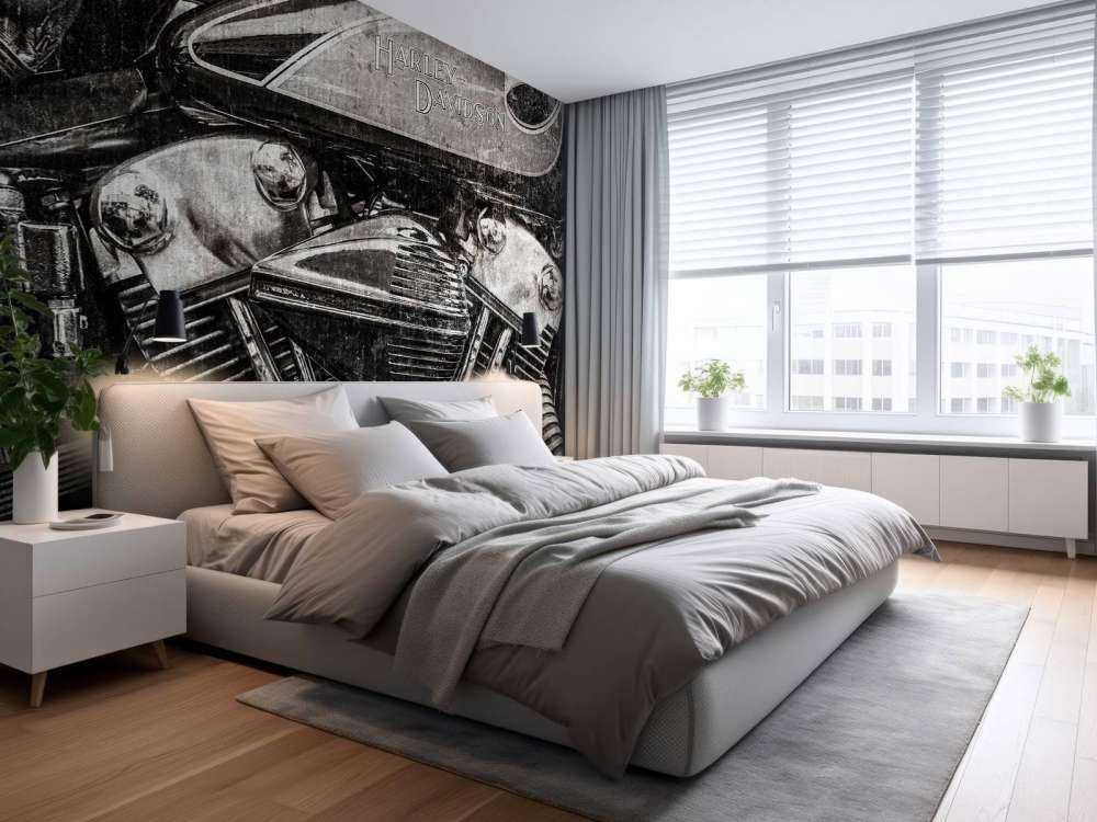 Harley davidson zbliżenie