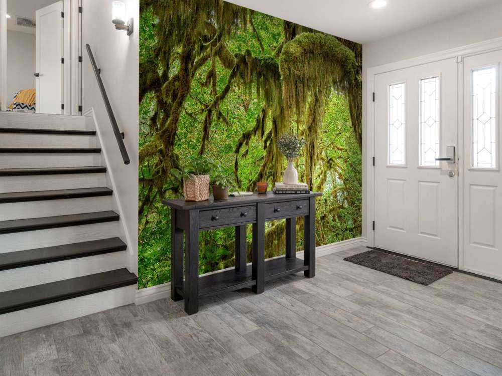 Mchy na gałęziach drzew