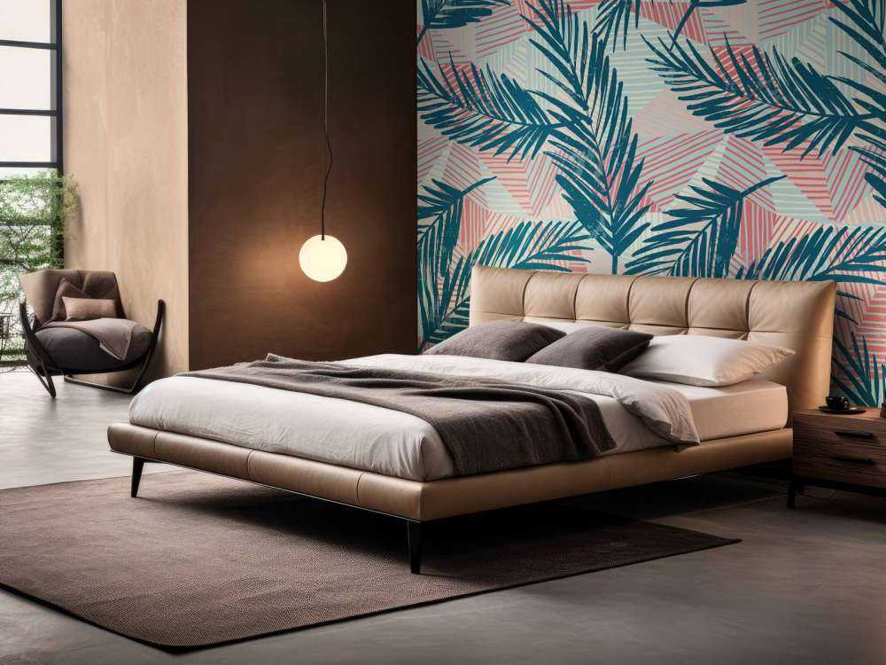 Abstrakcyjne liście palmowe