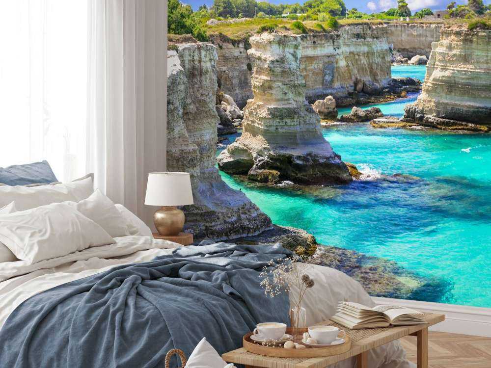 Formacja skalna na wybrzeżu