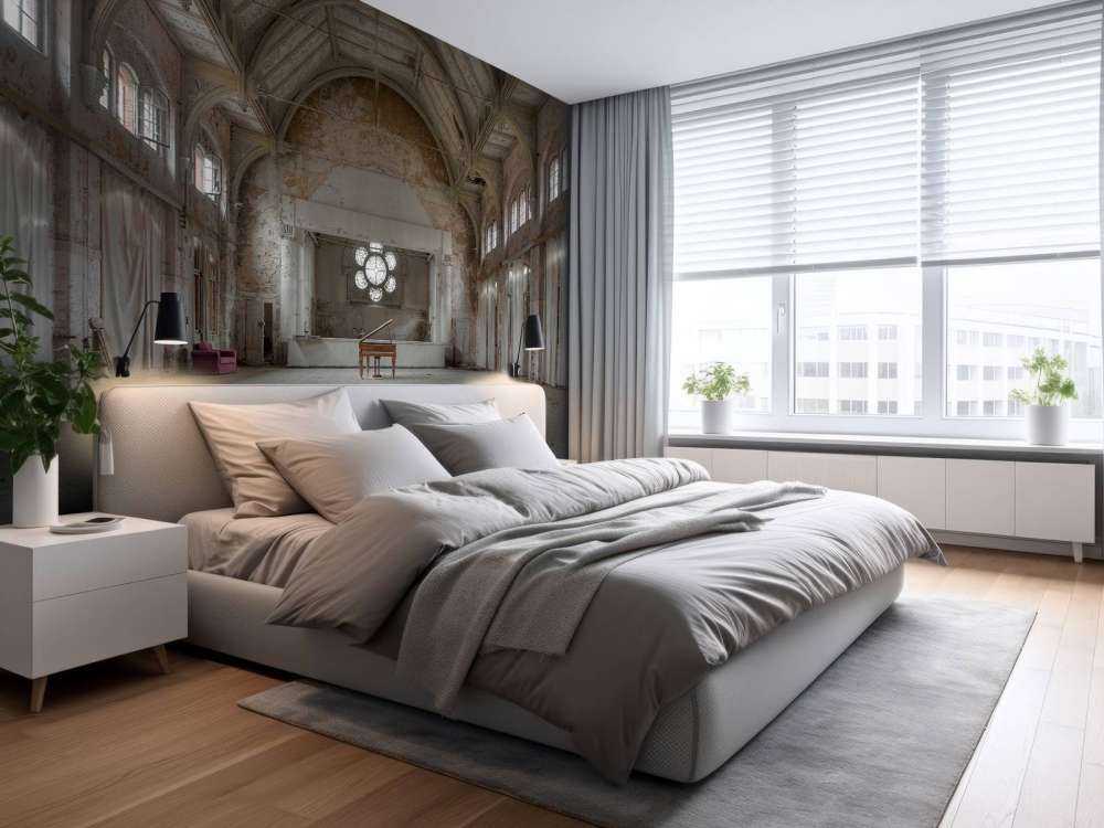 Pokój w starym sanatorium