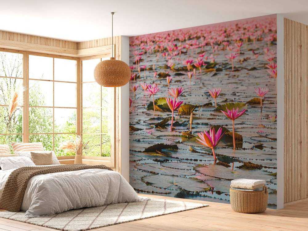 Morze kwiatów lotosu