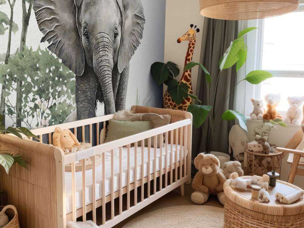 Mały słoń w dżungli