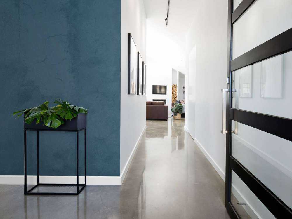 Niebieski beton arsenowy