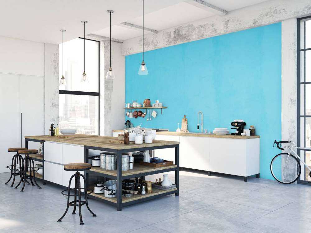 Beton niebieski lotniczy