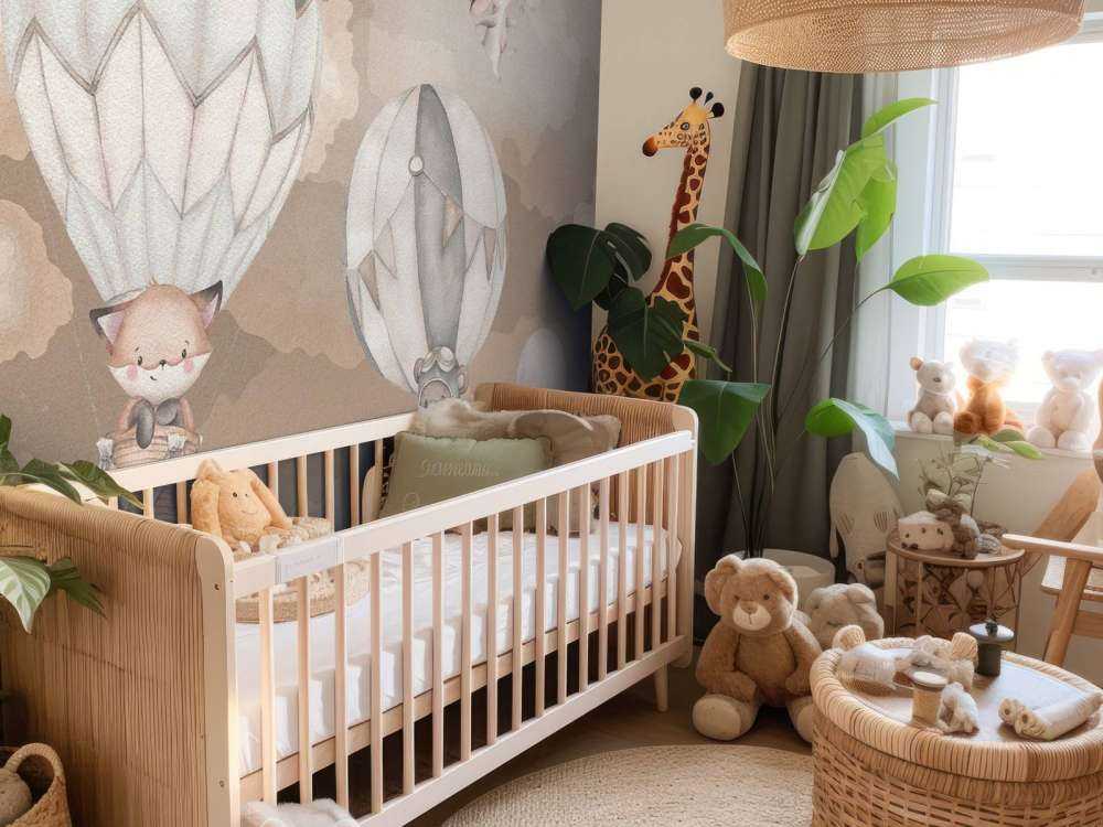 Latające zwierzęta - beżowe