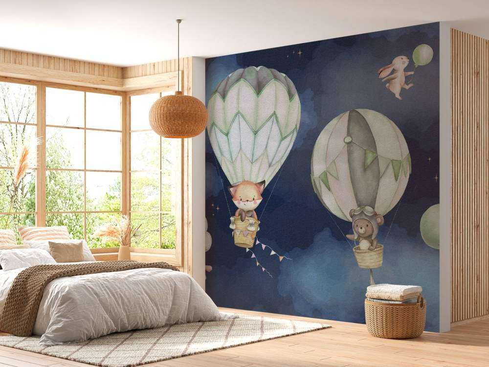 Latające zwierzęta - zielone