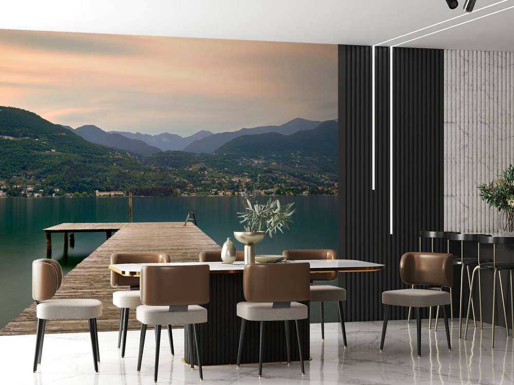 Molo nad jeziorem Garda