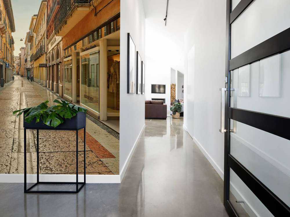 Ulica handlowa we Włoszech