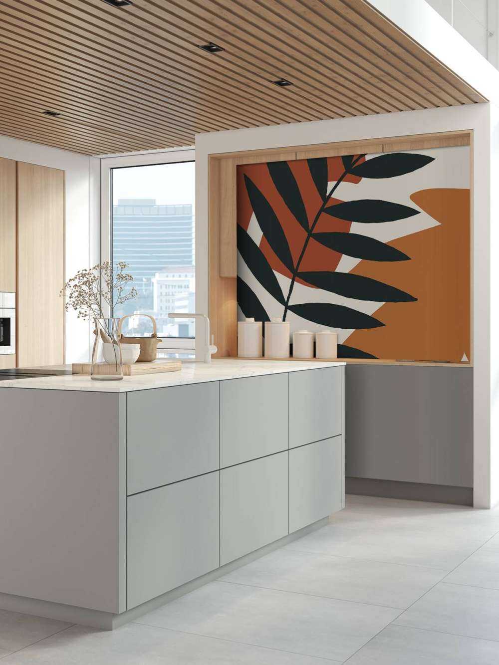 Minimalistyczna roślina