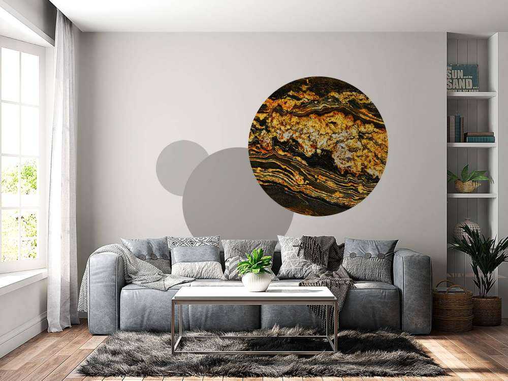 Marmur w kolorze czarnego złota