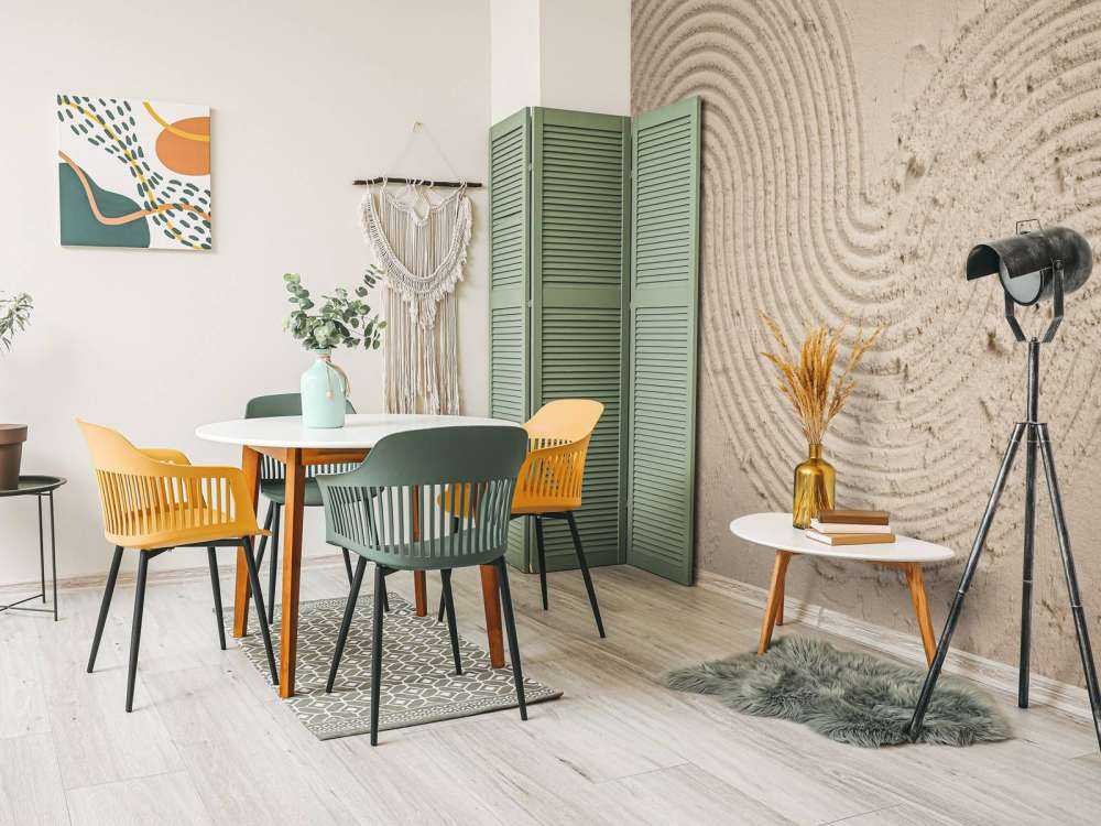 Sztuka tekstury w kolorze taupe