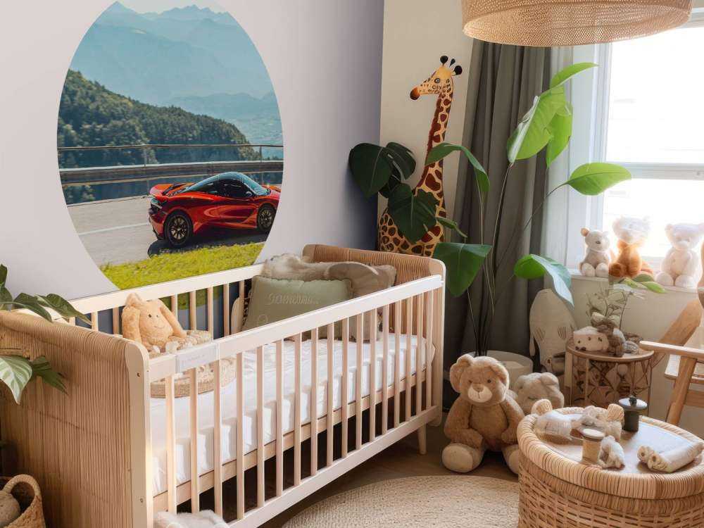 Jadąc przez górski krajobraz