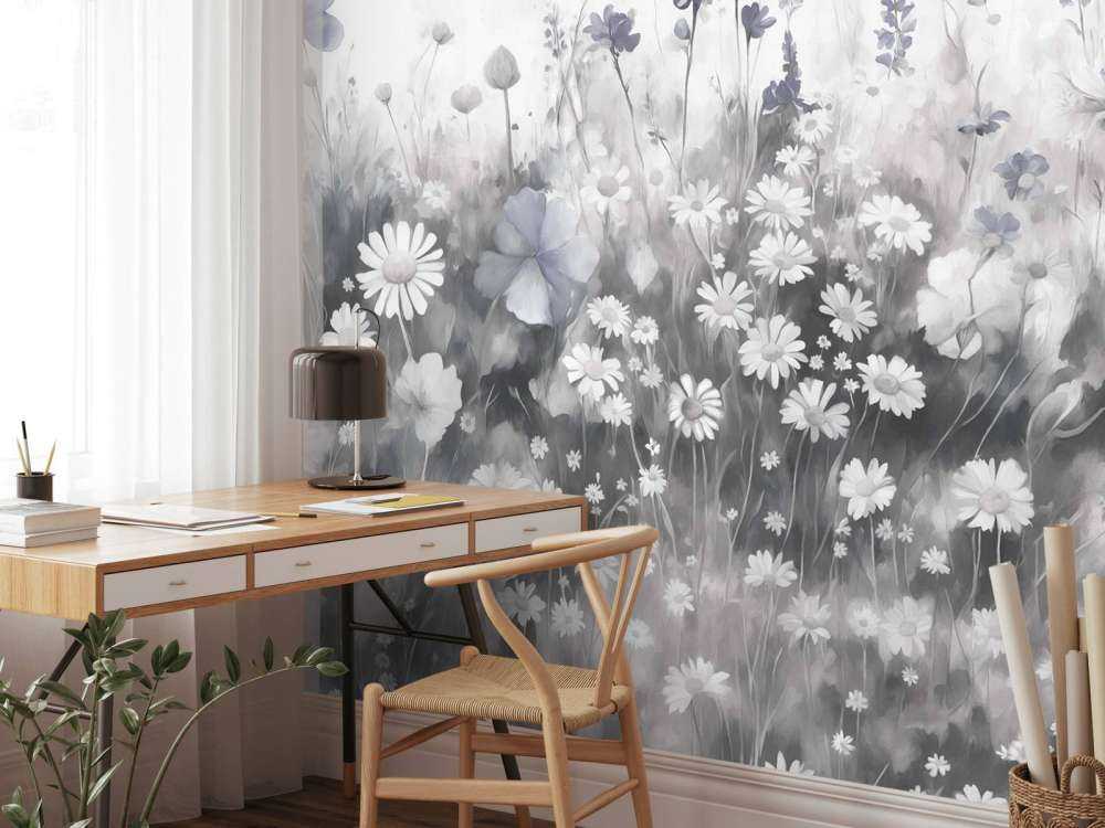 Zielona zieleń lata miękki beż