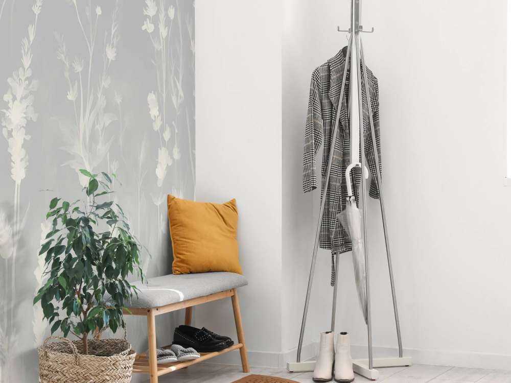 Lawendowa Polana Bezszwowy Miękki Złoty