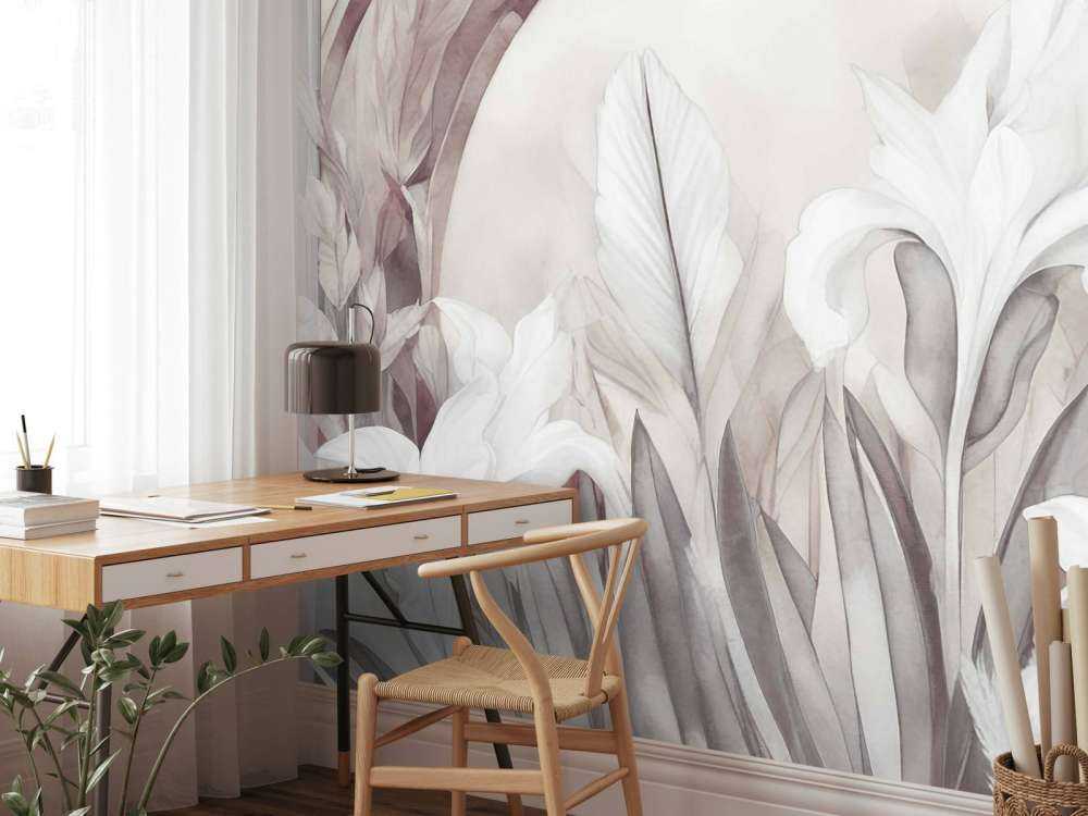 Irysy o wschodzie słońca pomarańczowe