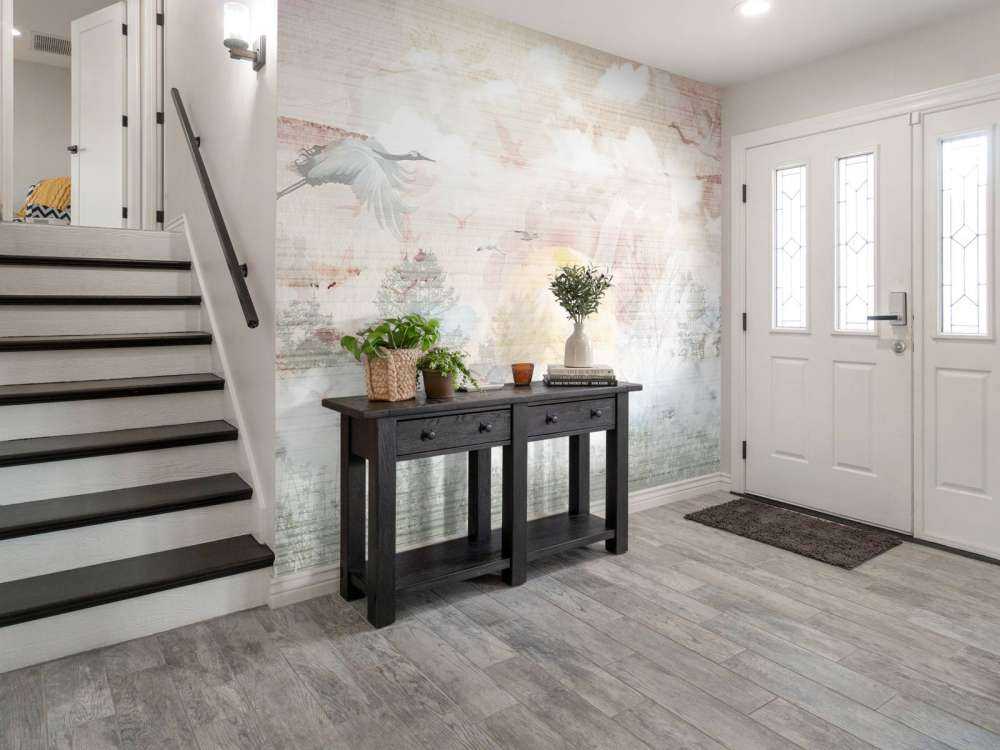 Wschód słońca w mgle