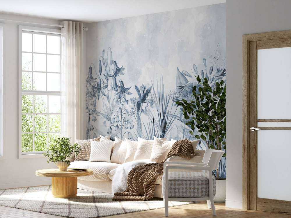 Monochromatyczna Kwiatowa Elegancja