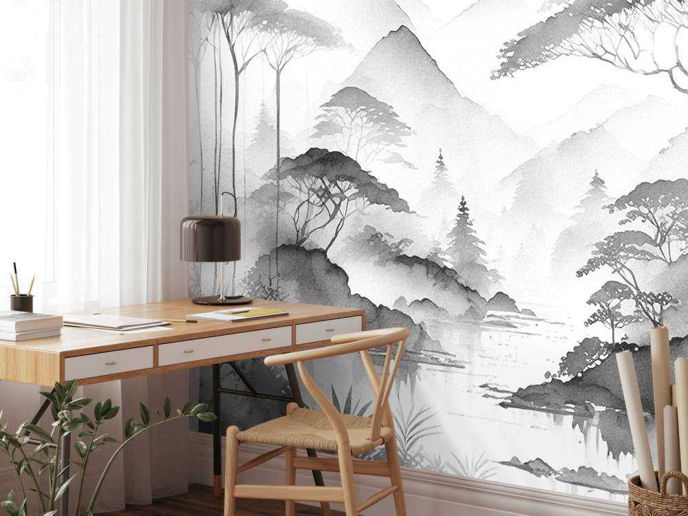 Jezioro Górskie w Mglistej Tuszy