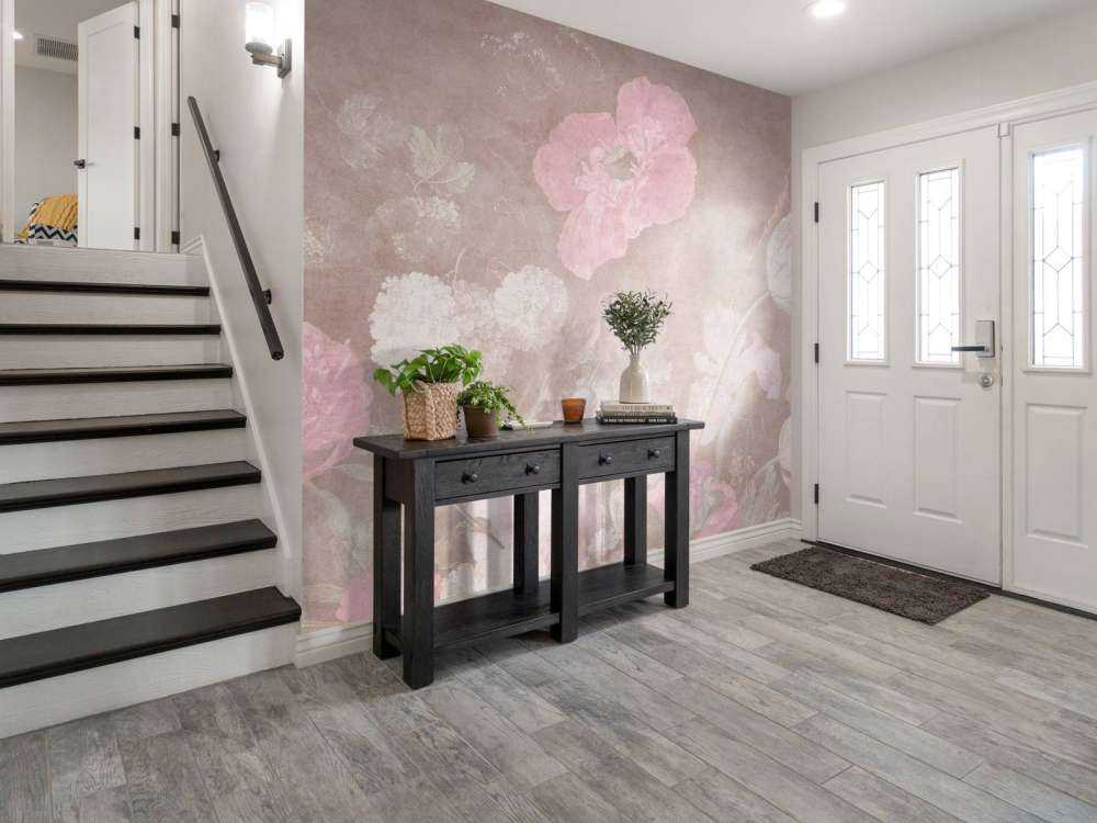 Barokowe kwiaty - martwa natura - pastelowy vintage